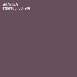 #67505A - Zambezi Color Image