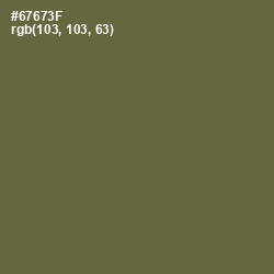 #67673F - Yellow Metal Color Image