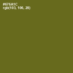 #676A1C - Olivetone Color Image