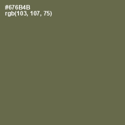 #676B4B - Finch Color Image