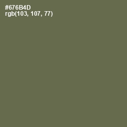 #676B4D - Finch Color Image