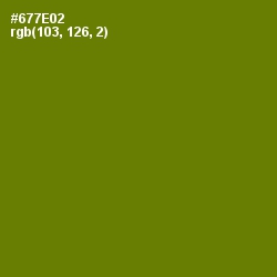 #677E02 - Olivetone Color Image