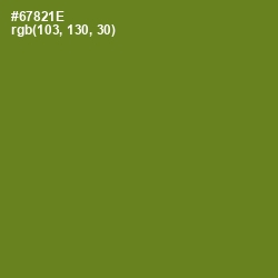 #67821E - Trendy Green Color Image