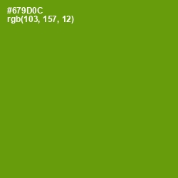 #679D0C - Limeade Color Image