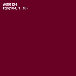 #680124 - Black Rose Color Image
