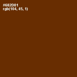 #682D01 - Nutmeg Wood Finish Color Image