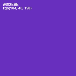 #682EBE - Royal Purple Color Image