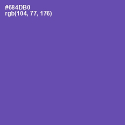 #684DB0 - Studio Color Image