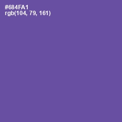 #684FA1 - Scampi Color Image