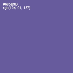 #685B9D - Butterfly Bush Color Image