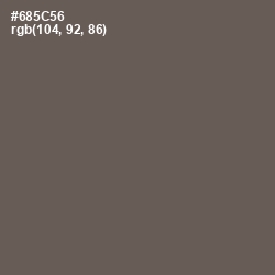 #685C56 - Pine Cone Color Image