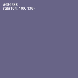 #686488 - Rum Color Image