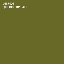 #686926 - Fern Frond Color Image