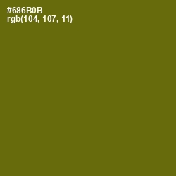 #686B0B - Olivetone Color Image