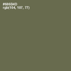 #686B4D - Finch Color Image