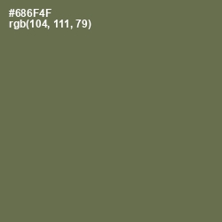 #686F4F - Finch Color Image