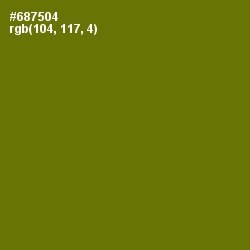 #687504 - Olivetone Color Image