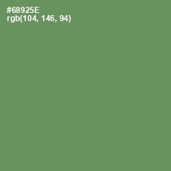 #68925E - Glade Green Color Image