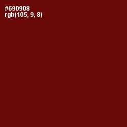 #690908 - Red Oxide Color Image