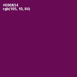 #690A54 - Pompadour Color Image