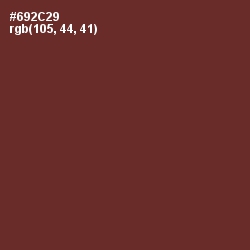 #692C29 - Buccaneer Color Image