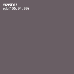 #695E63 - Scorpion Color Image