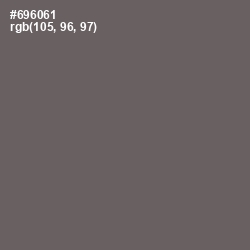 #696061 - Ironside Gray Color Image