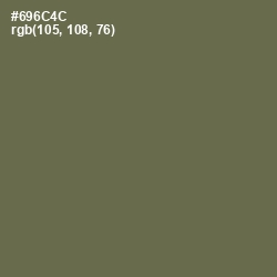 #696C4C - Finch Color Image