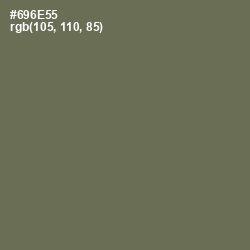 #696E55 - Kokoda Color Image