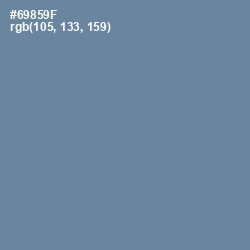 #69859F - Hoki Color Image