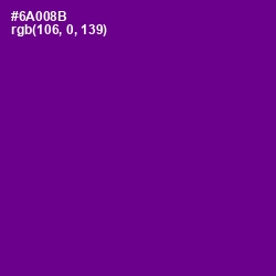 #6A008B - Purple Color Image