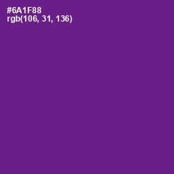 #6A1F88 - Seance Color Image