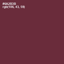 #6A2B3B - Buccaneer Color Image