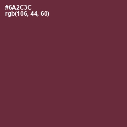 #6A2C3C - Buccaneer Color Image