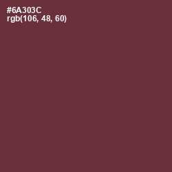 #6A303C - Buccaneer Color Image