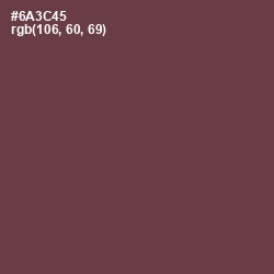 #6A3C45 - Finn Color Image