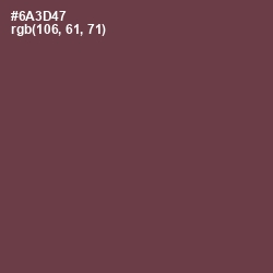 #6A3D47 - Finn Color Image