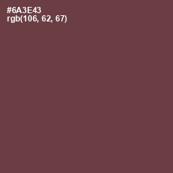 #6A3E43 - Finn Color Image