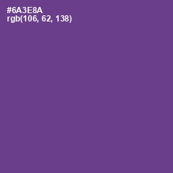 #6A3E8A - Eminence Color Image