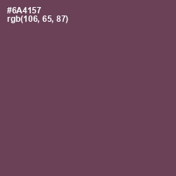 #6A4157 - Eggplant Color Image