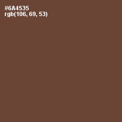 #6A4535 - Shingle Fawn Color Image