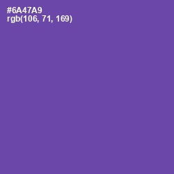 #6A47A9 - Studio Color Image