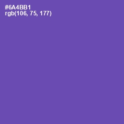 #6A4BB1 - Studio Color Image