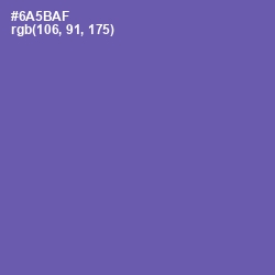 #6A5BAF - Scampi Color Image