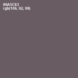 #6A5C63 - Scorpion Color Image