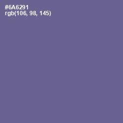 #6A6291 - Rum Color Image