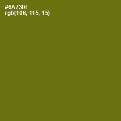 #6A730F - Olivetone Color Image