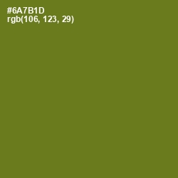 #6A7B1D - Olivetone Color Image