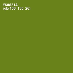 #6A821A - Trendy Green Color Image