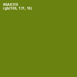 #6A8310 - Trendy Green Color Image